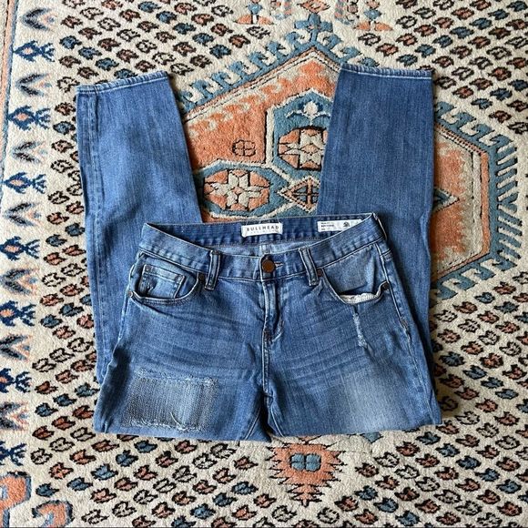 Bullhead Distressed Boyfriend Jeans  - Picture 1 of 12